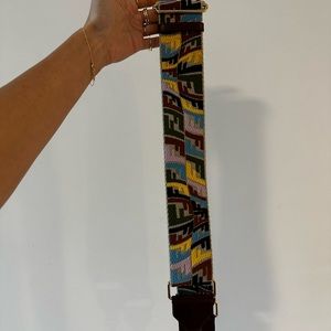 Multi-Color Fendi Bag Strap